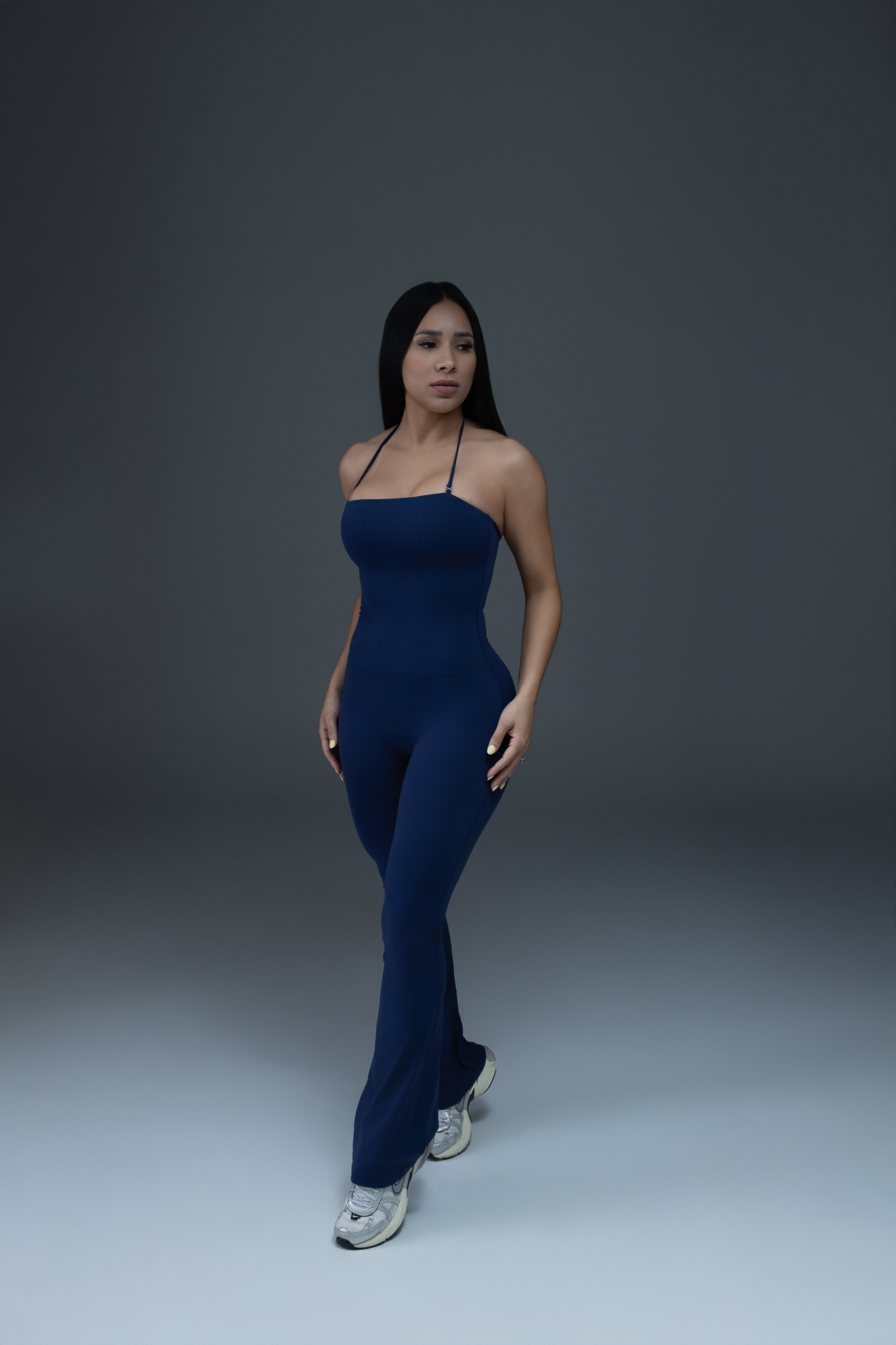 Aura Jumpsuit One Strap