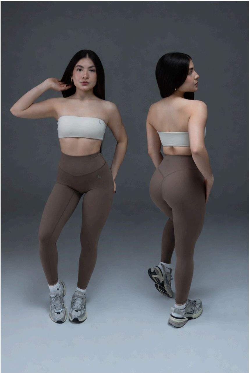 Aura Strapless Set in Cappucino