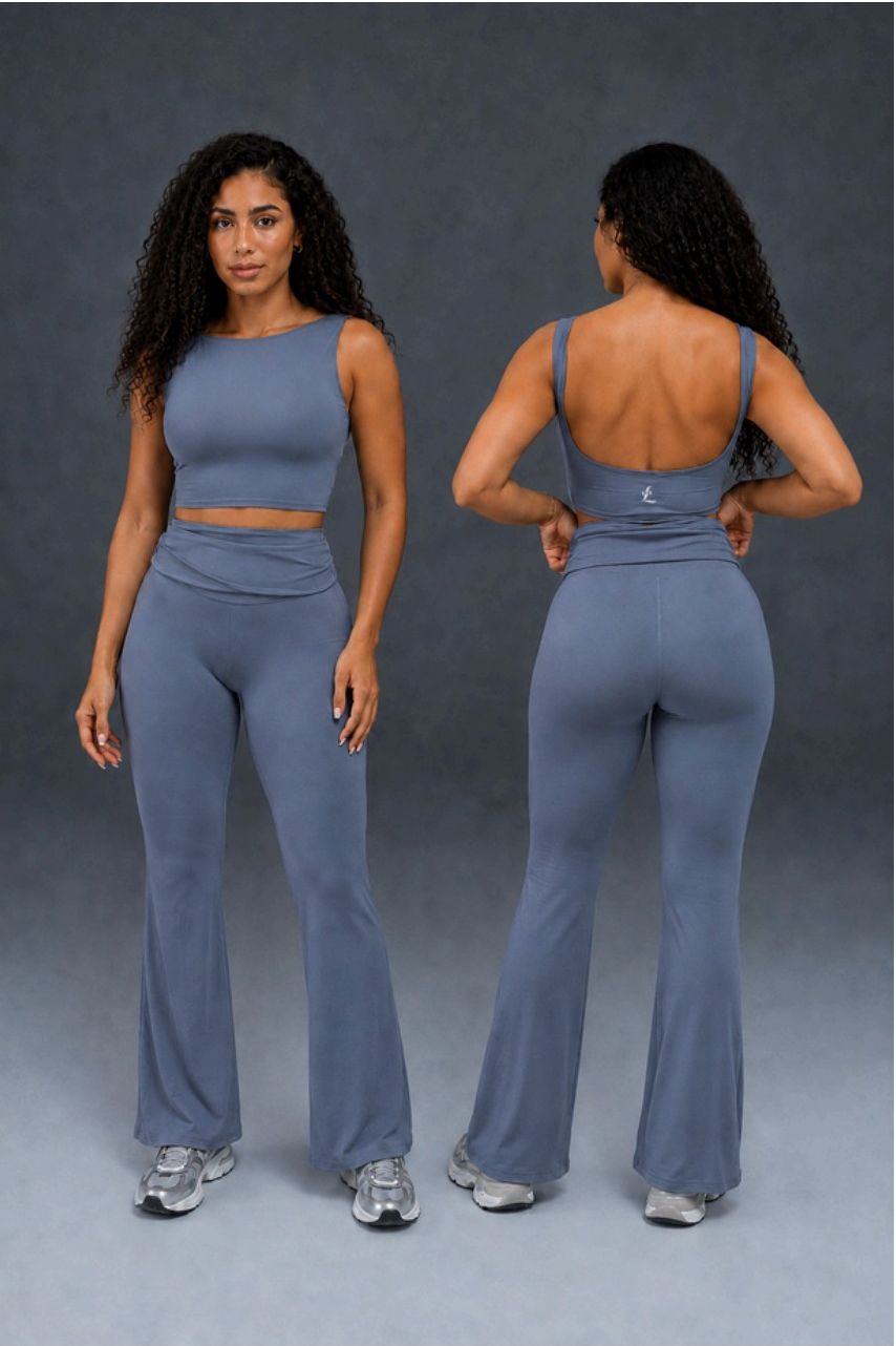 Duna Openback Set in Storm Blue