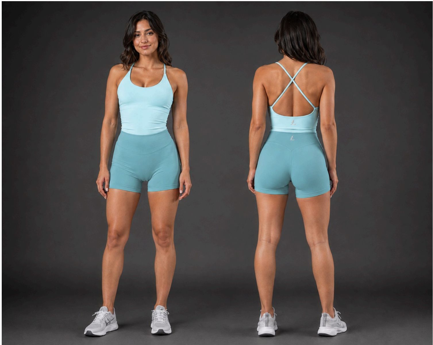 Duna Scrunch Set in Blue Dream